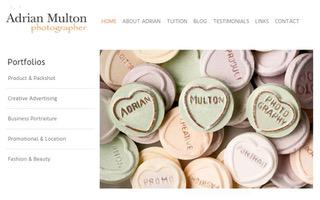 Adrian Multon website home page