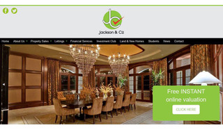 Jackson website home page